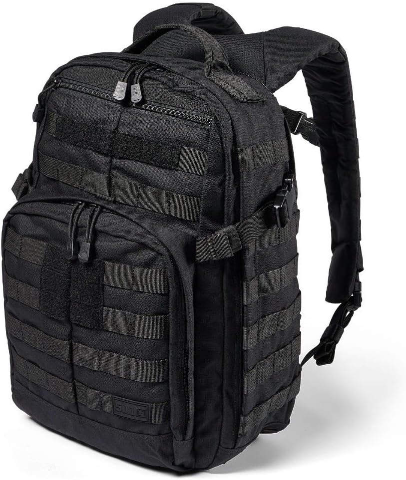 Tactical Backpack, RUSH 12 2.0 Military Survival Molle Backpack with Laptop Compartment, 24L, Style 56561ABR/56562ABR