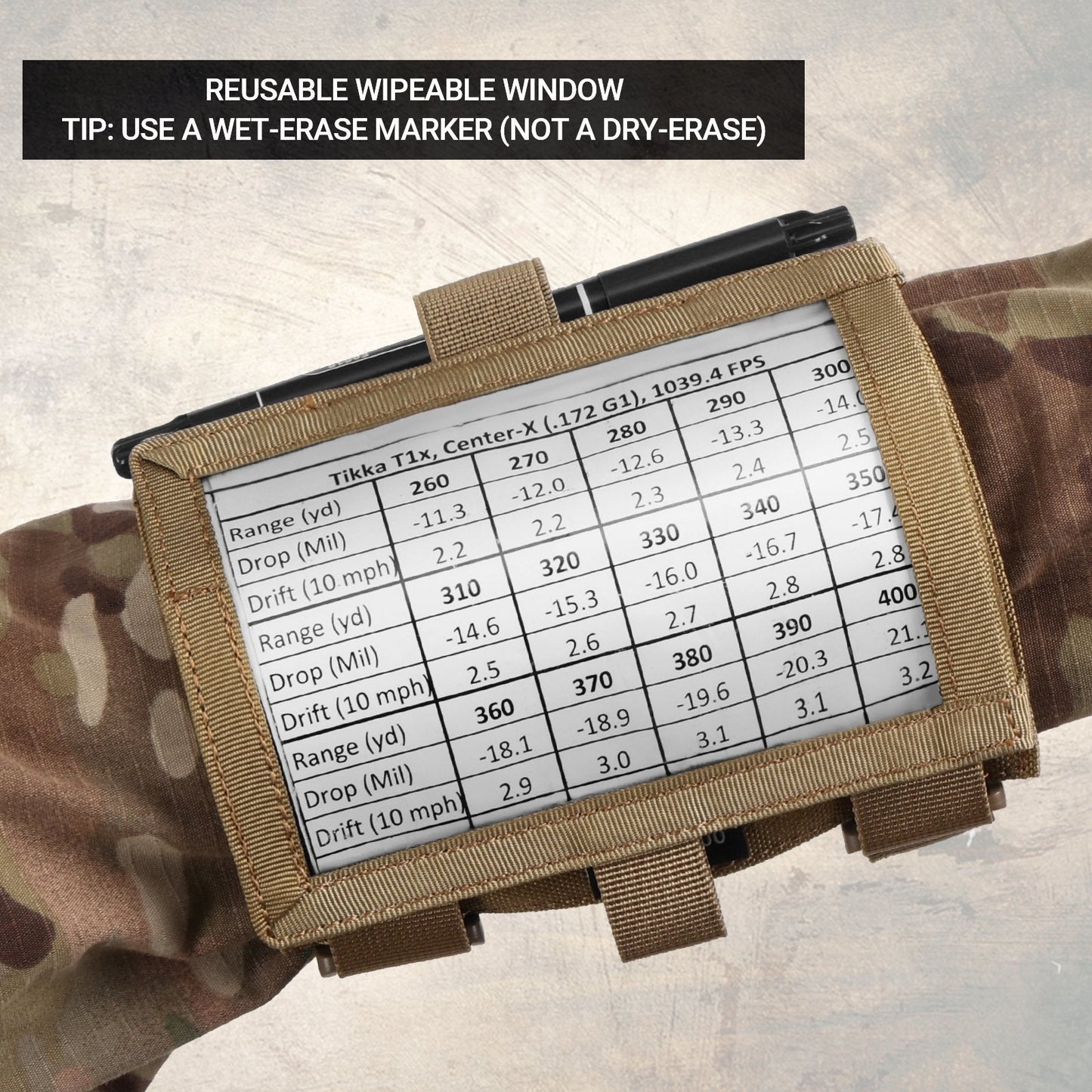 Molle Tactical Map Bag
