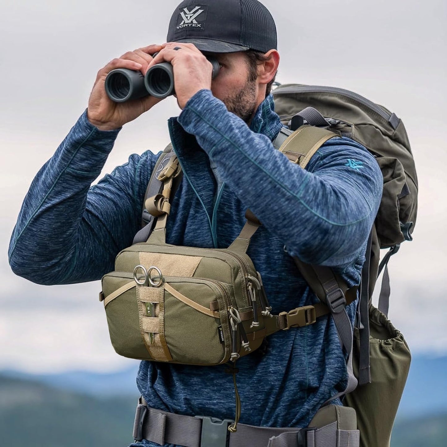 Tactical Fishing Chest Pack