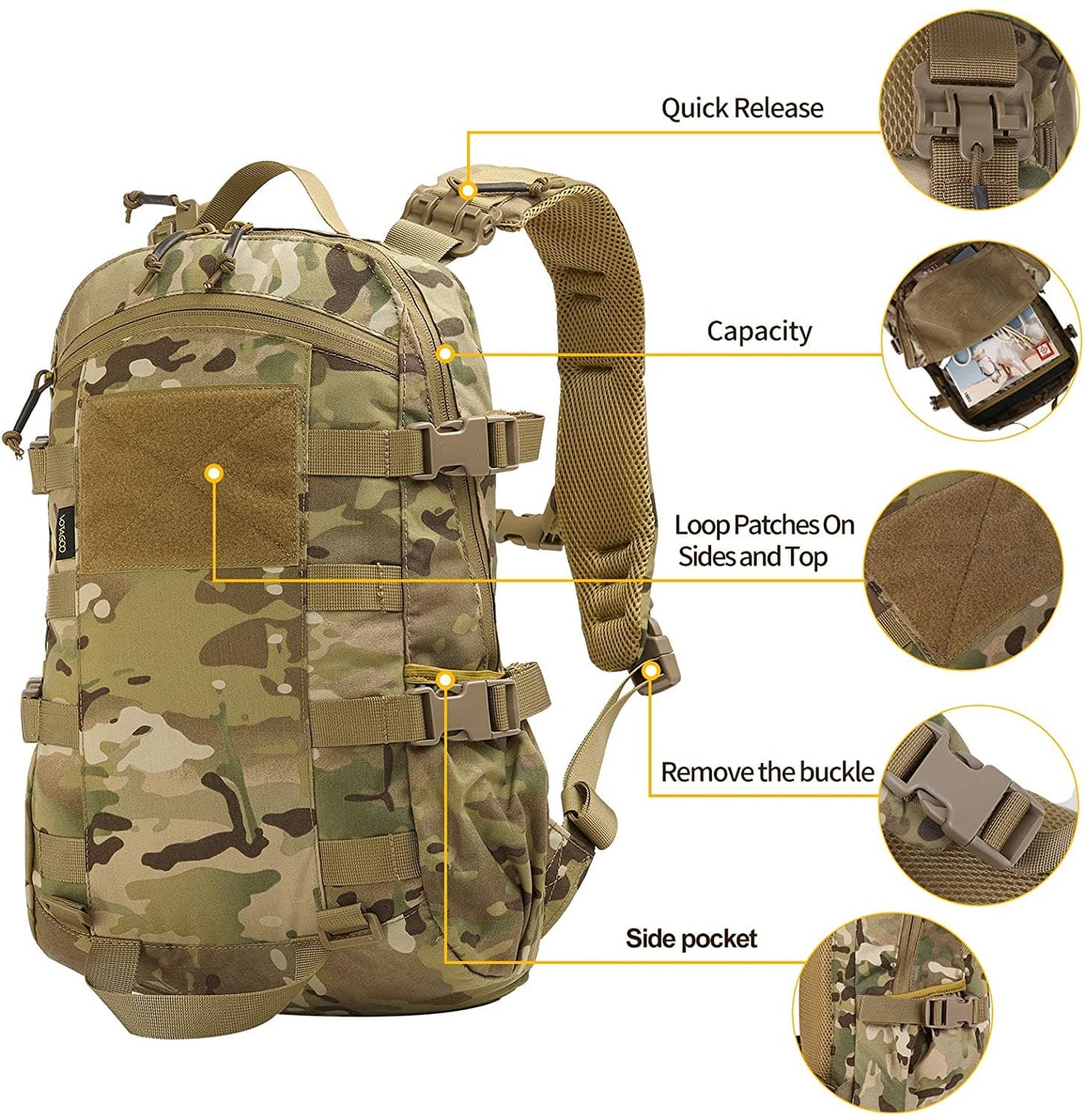 Tactical 20L Backpack