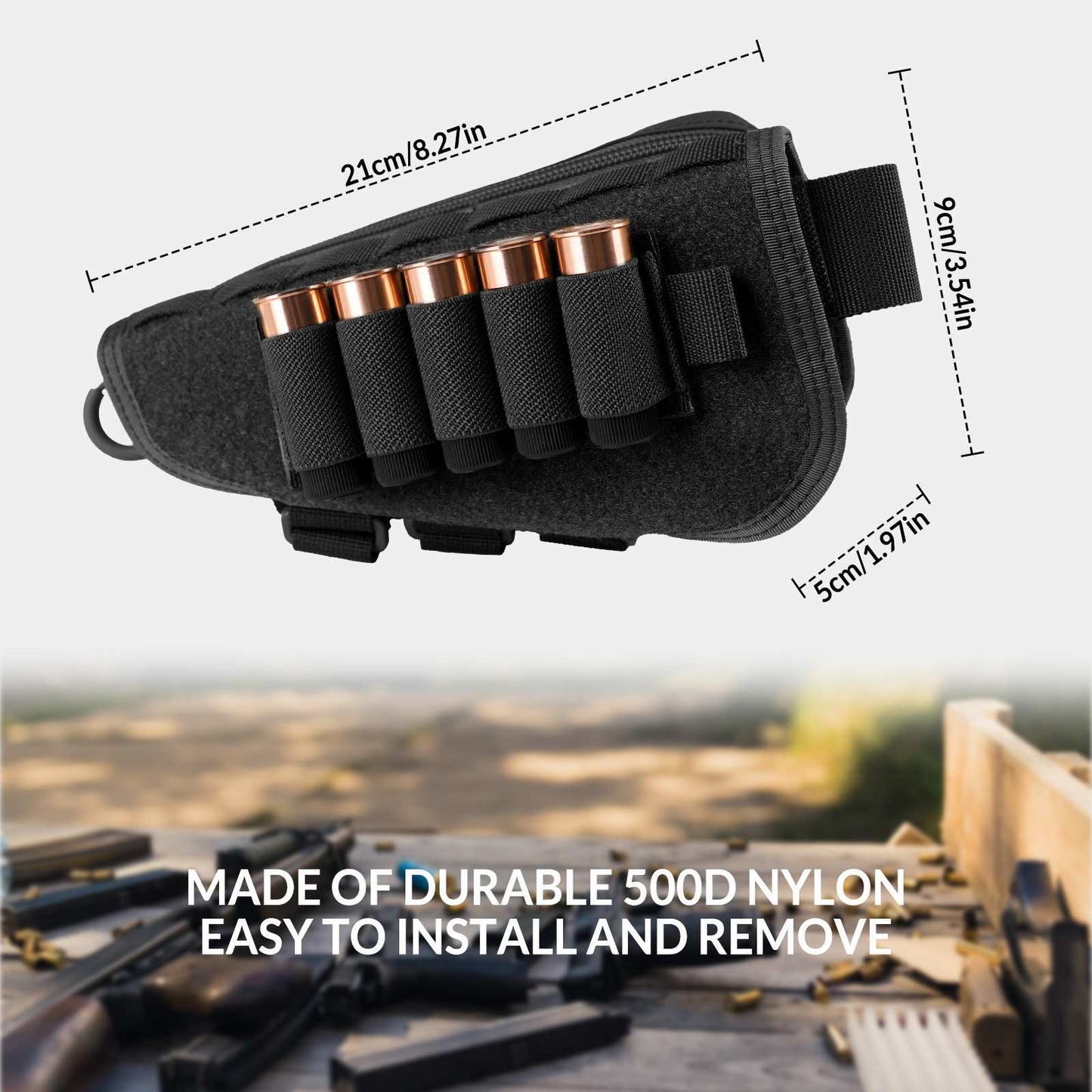 Tactical Gunstock Pouch