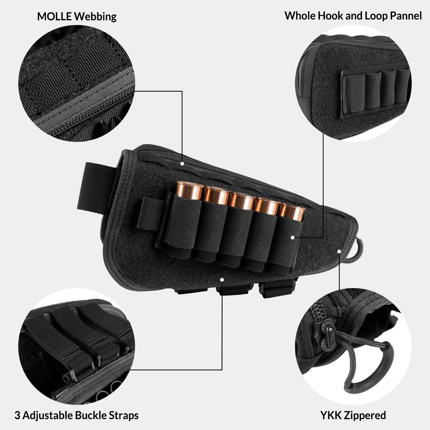 Tactical Gunstock Pouch