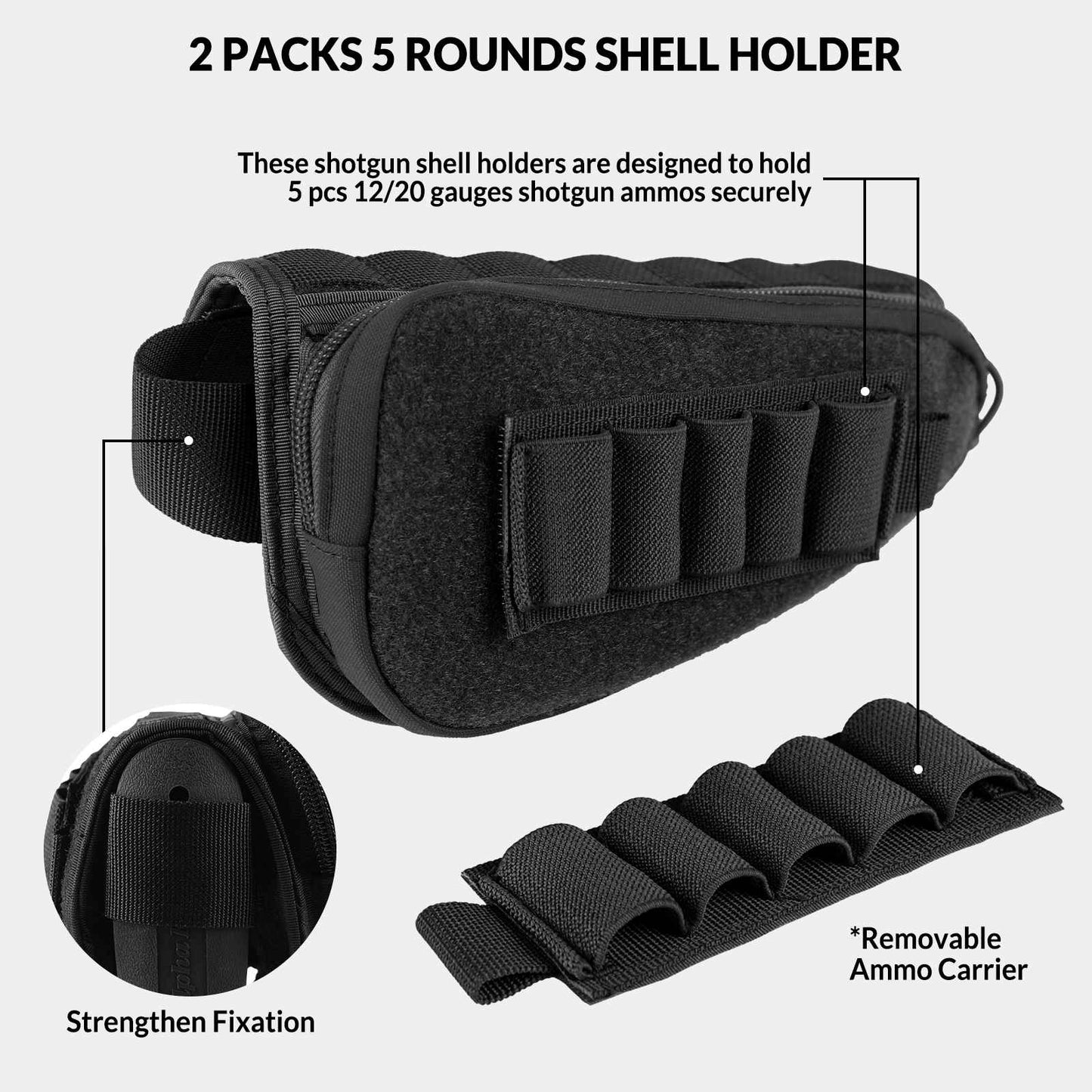 Tactical Gunstock Pouch
