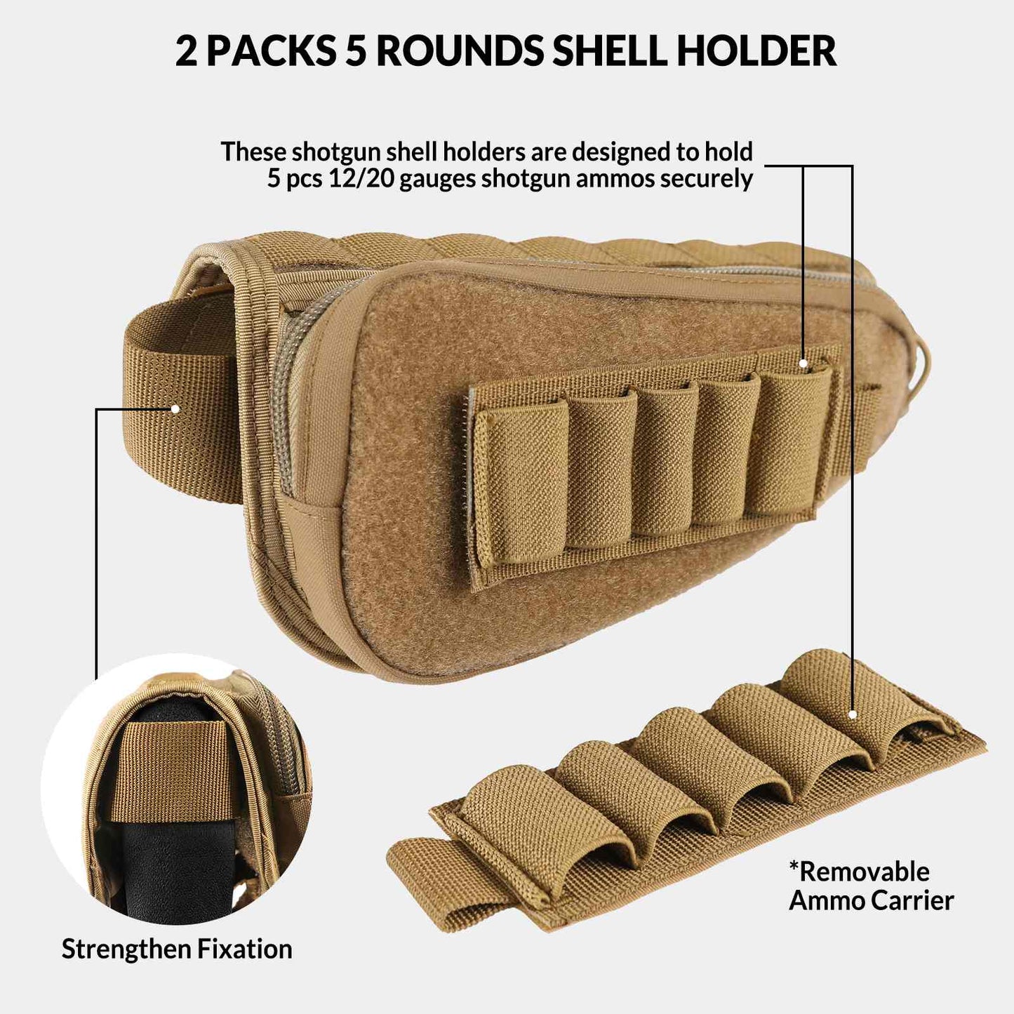 Tactical Gunstock Pouch