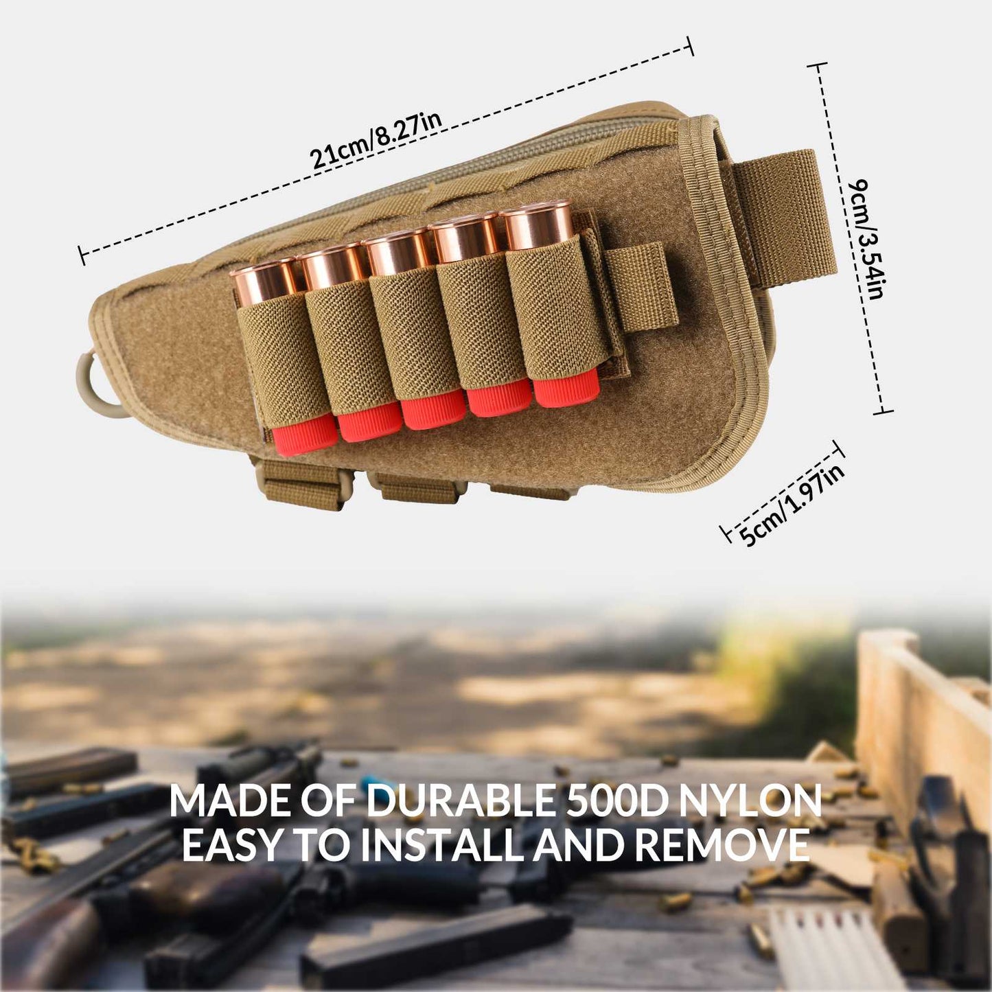 Tactical Gunstock Pouch