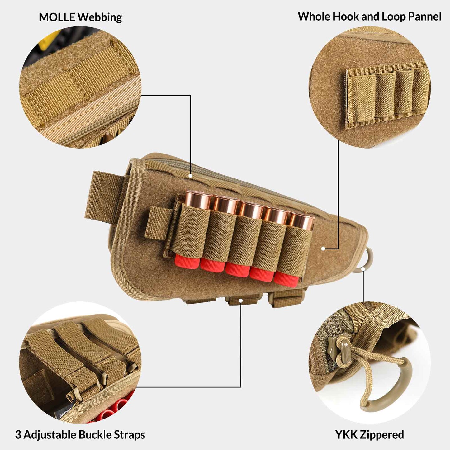 Tactical Gunstock Pouch