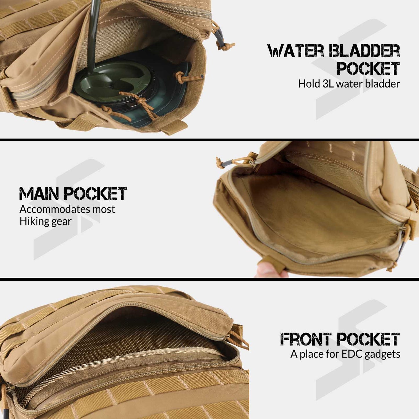 Tactical Molle Hydration Pack 3L