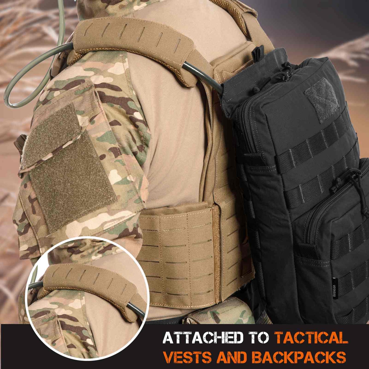 Tactical Molle Hydration Pack 3L