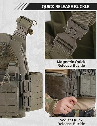 Quick Release Lightweight Tactical Vest