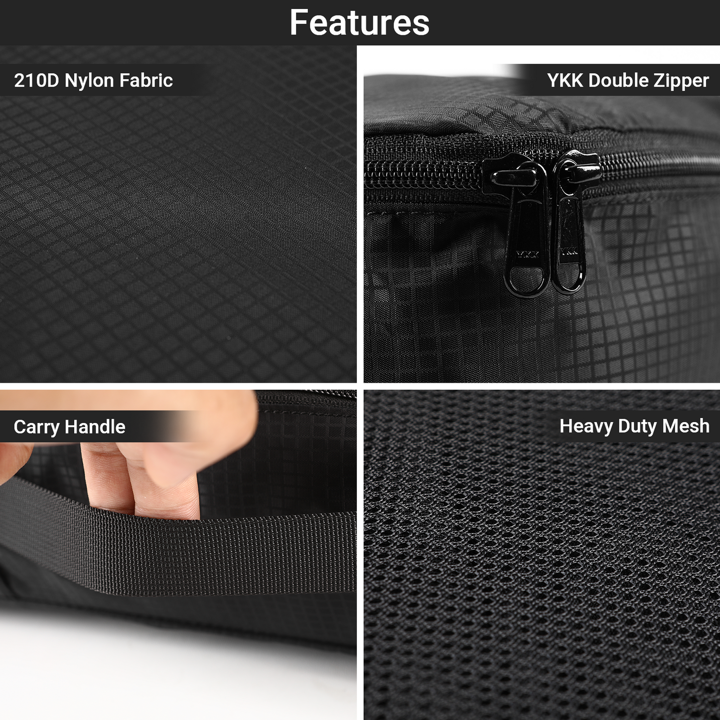 Tactical Packing Cubes 6 Packs