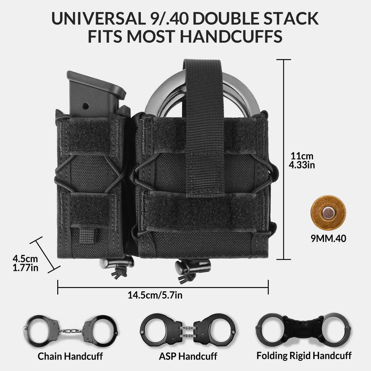 Combo Handcuff Mag Pouch