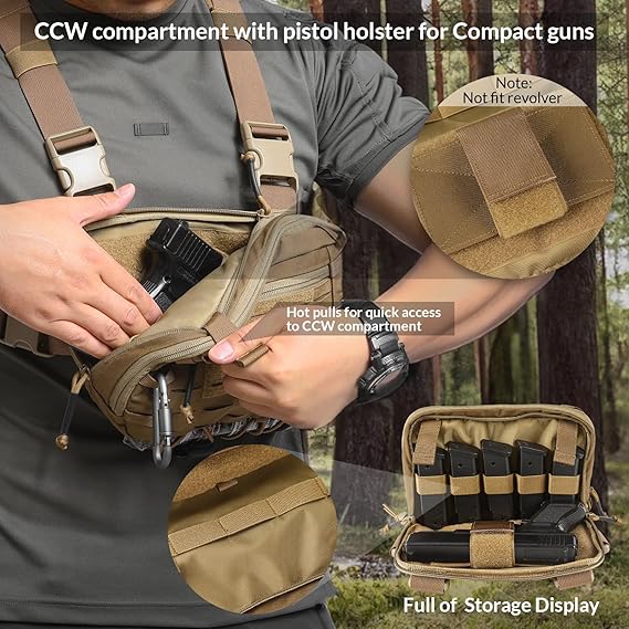 Tactical EDC Chest Rig