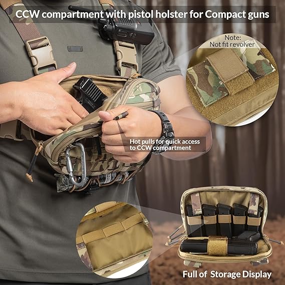 Tactical EDC Chest Rig