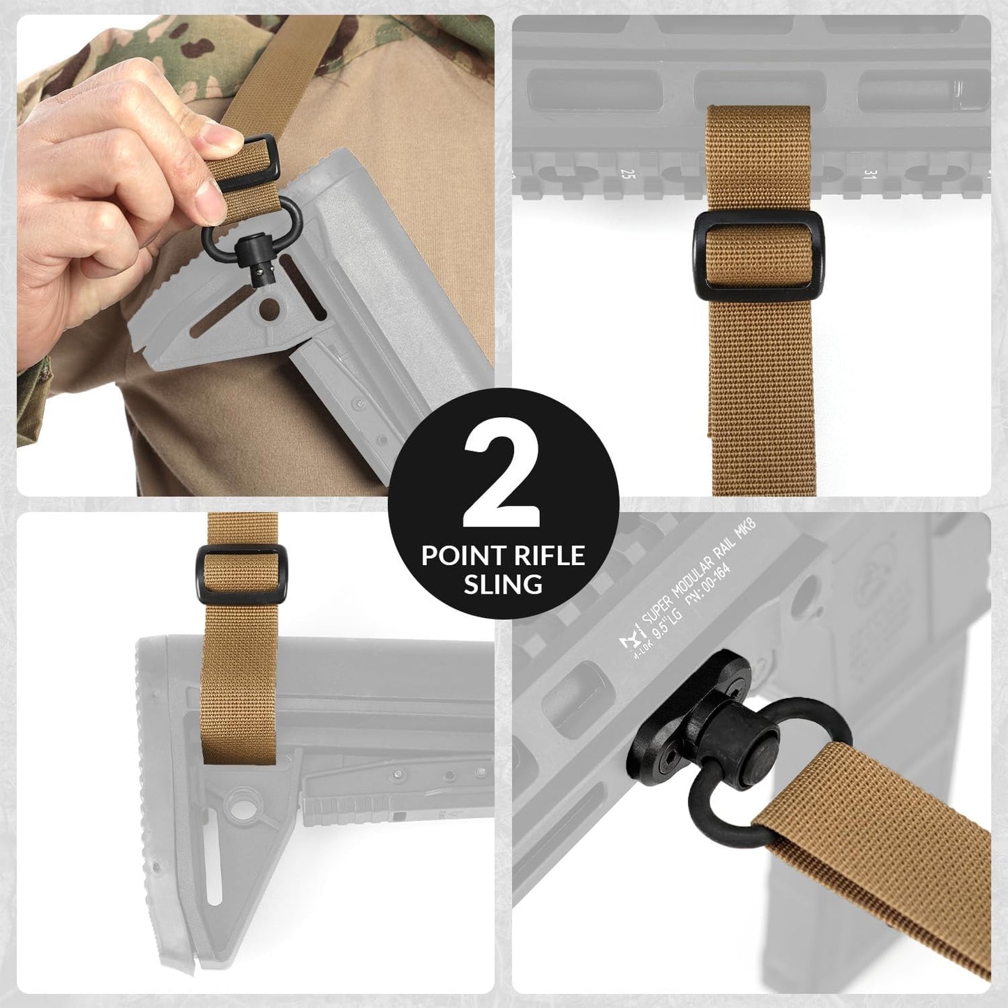 Tactical QD 2 Point Sling