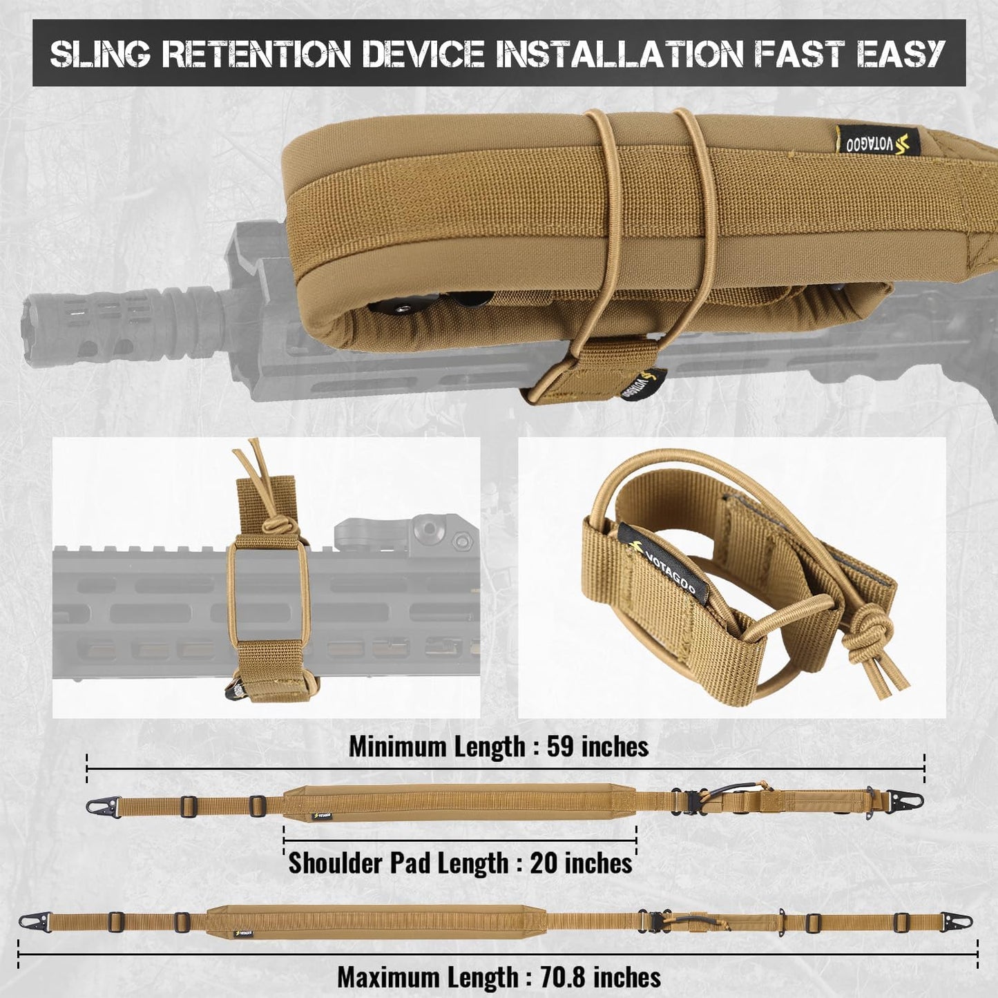 Tactical QD 2 Point Sling
