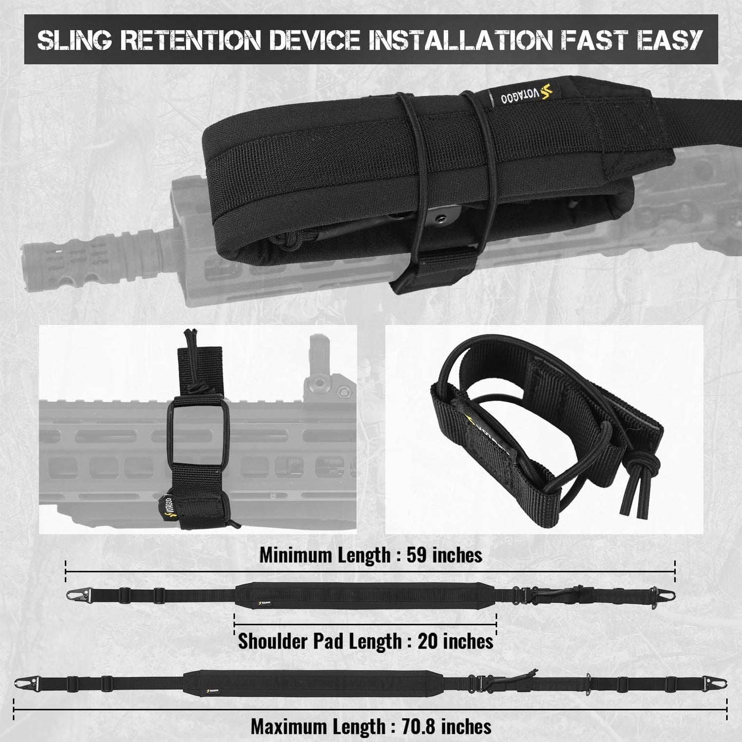 Tactical QD 2 Point Sling