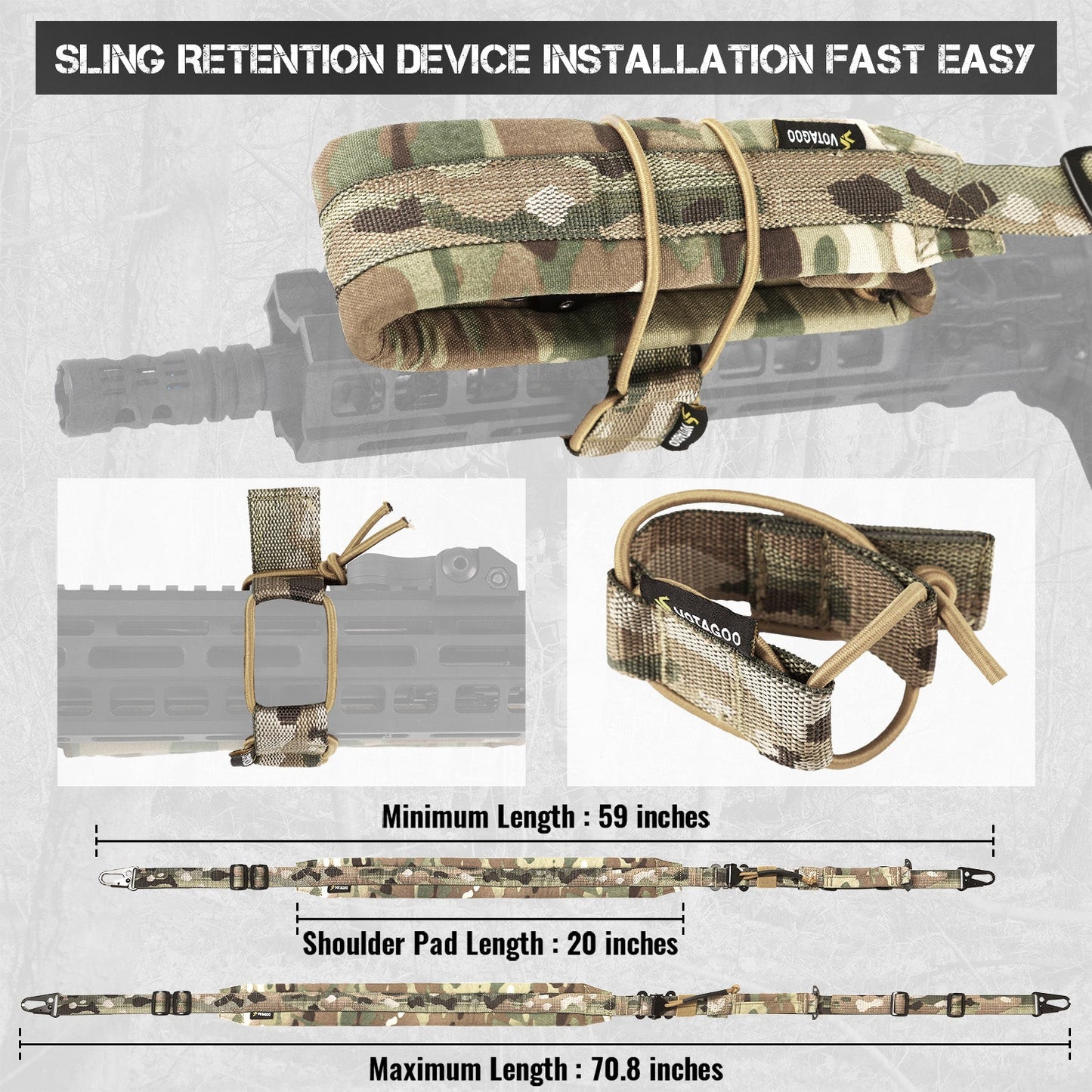 Tactical QD 2 Point Sling