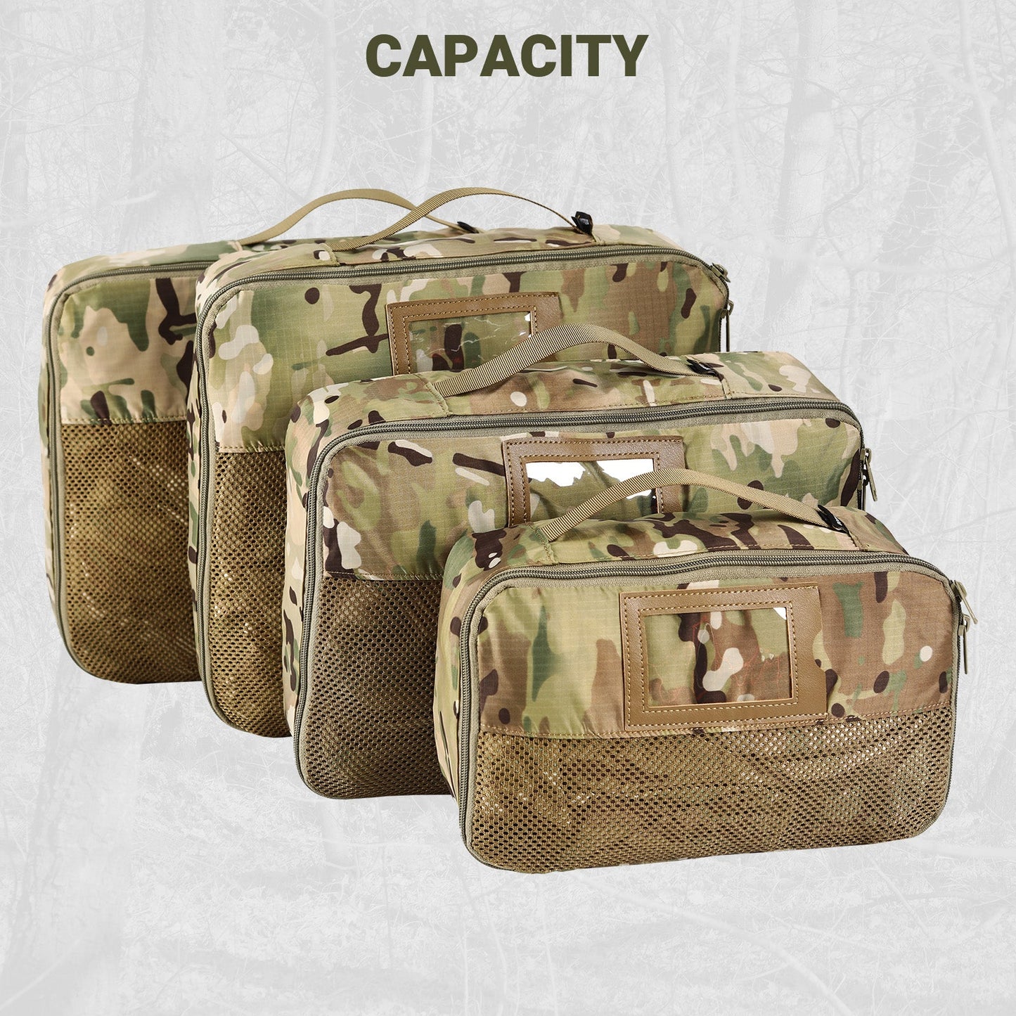 Tactical Packing Cubes 6 Packs
