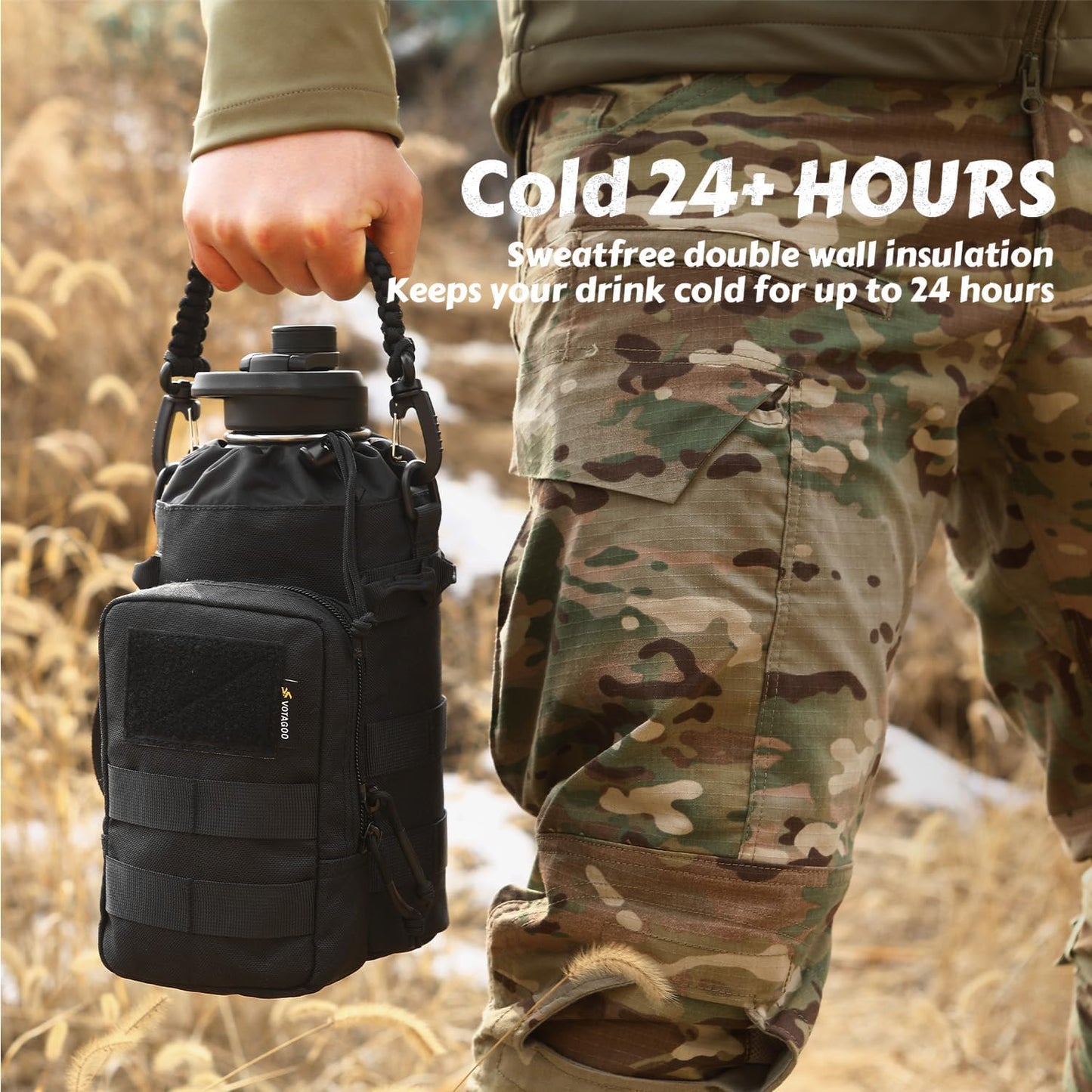 64Oz Tactical Water Bottle