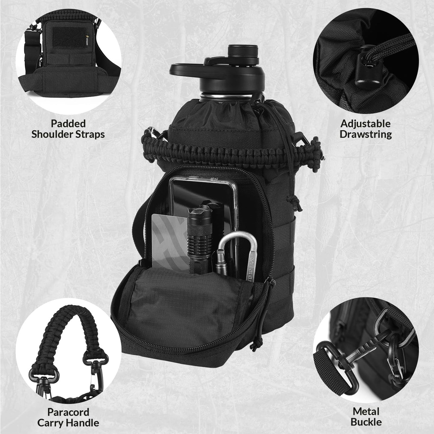 64Oz Tactical Water Bottle