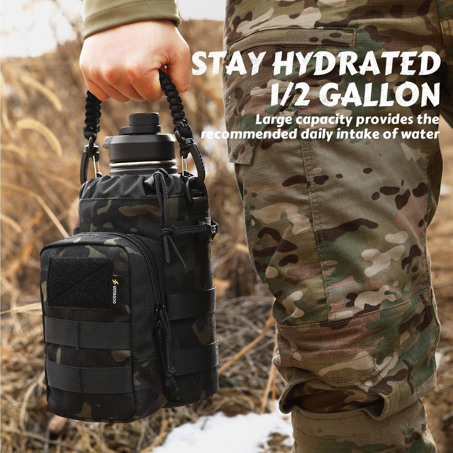 64Oz Tactical Water Bottle