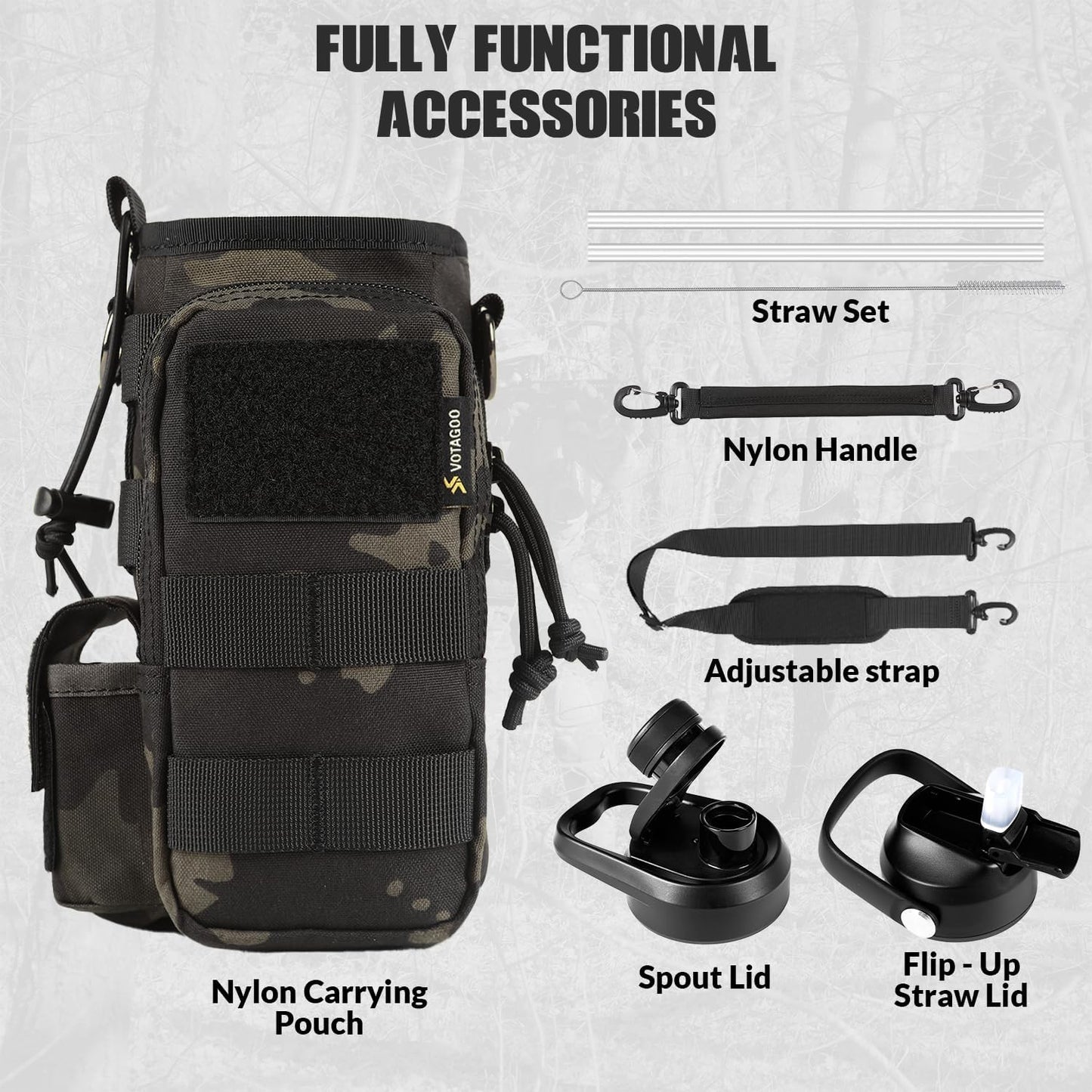 32Oz Tactical Water Bottle