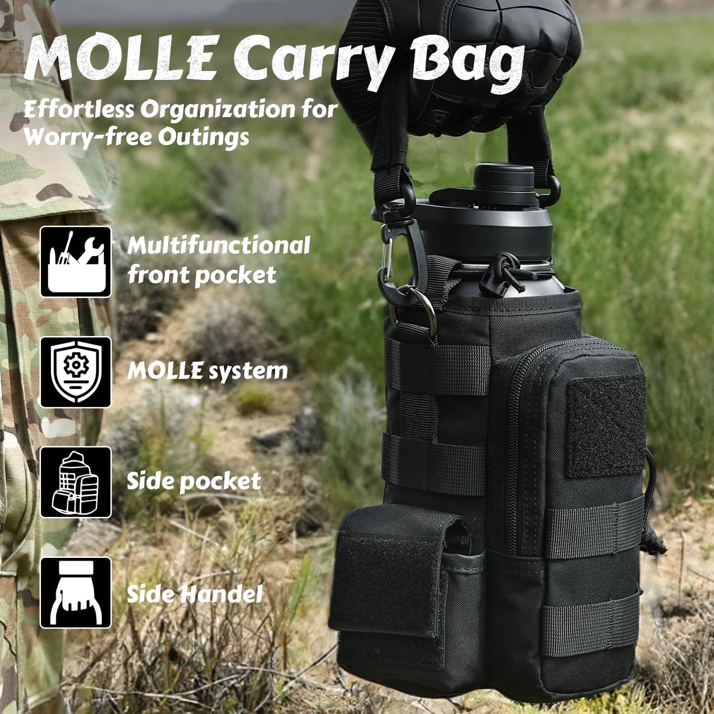 32Oz Tactical Water Bottle