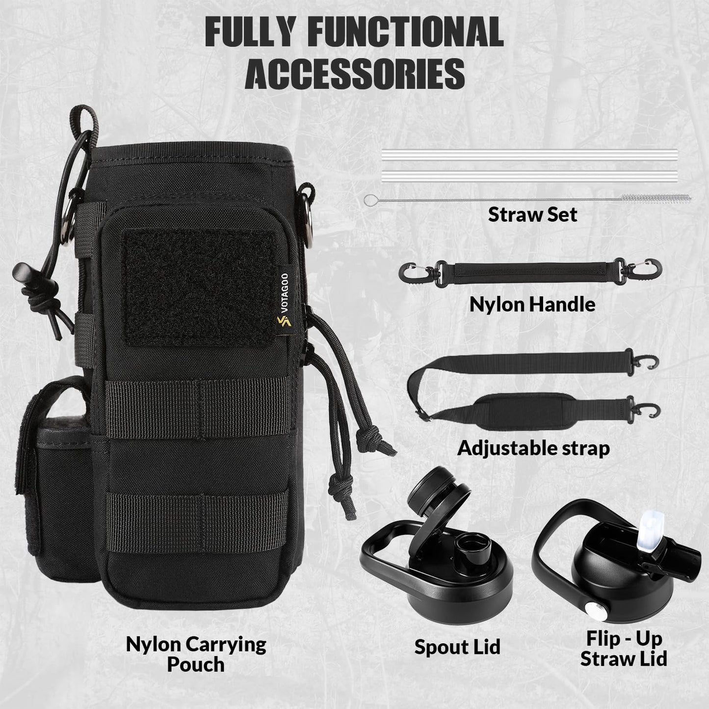 32Oz Tactical Water Bottle