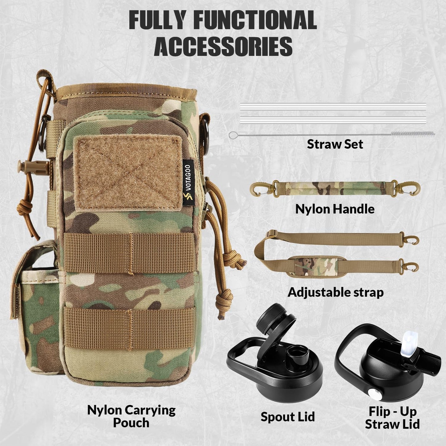 32Oz Tactical Water Bottle