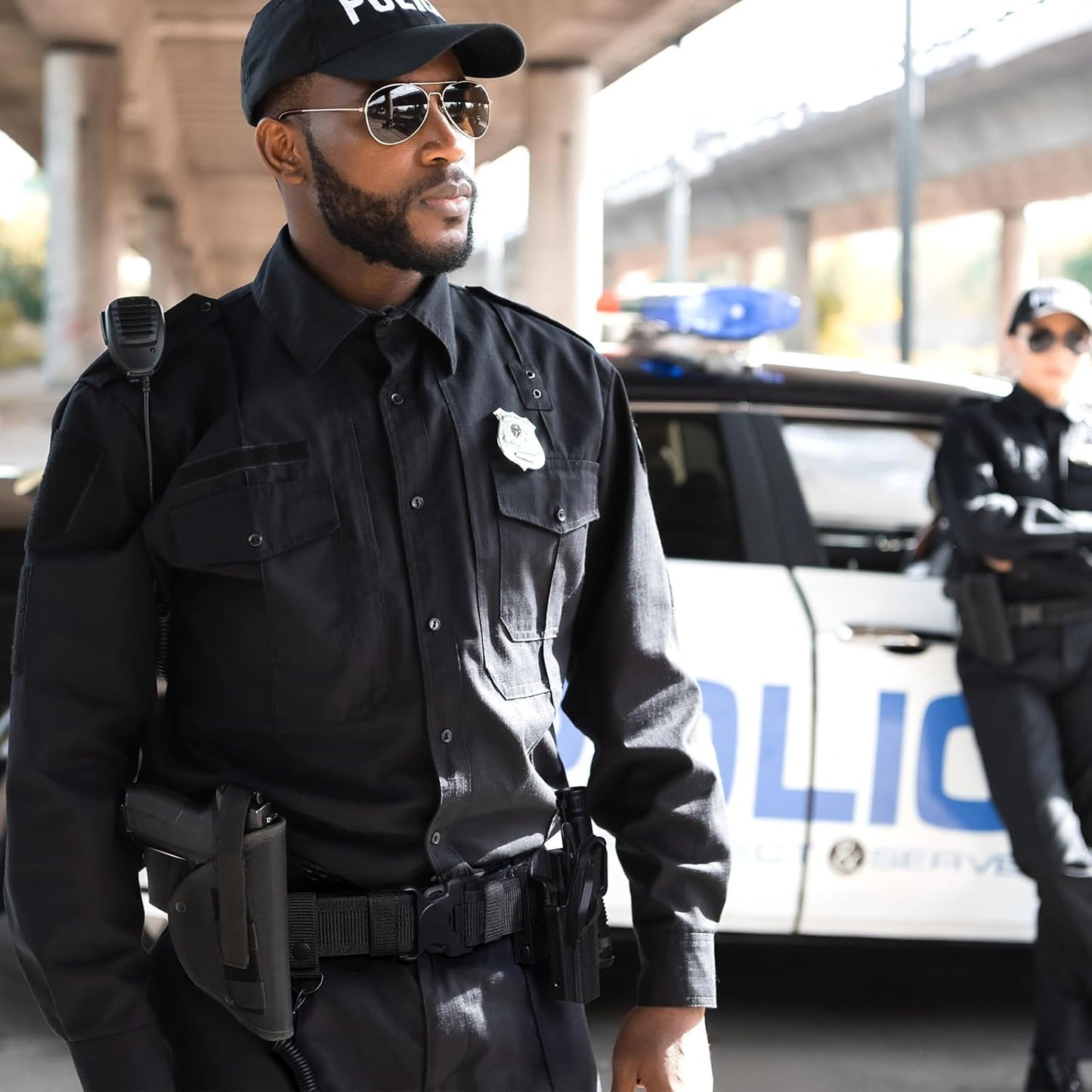 Duty 2'' Police Belts with Hook Lining