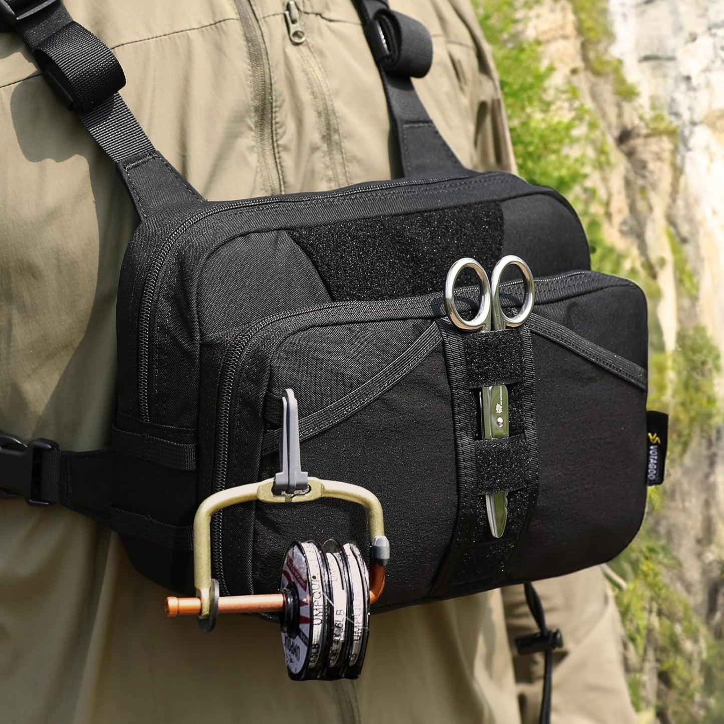 Tactical Fishing Chest Pack