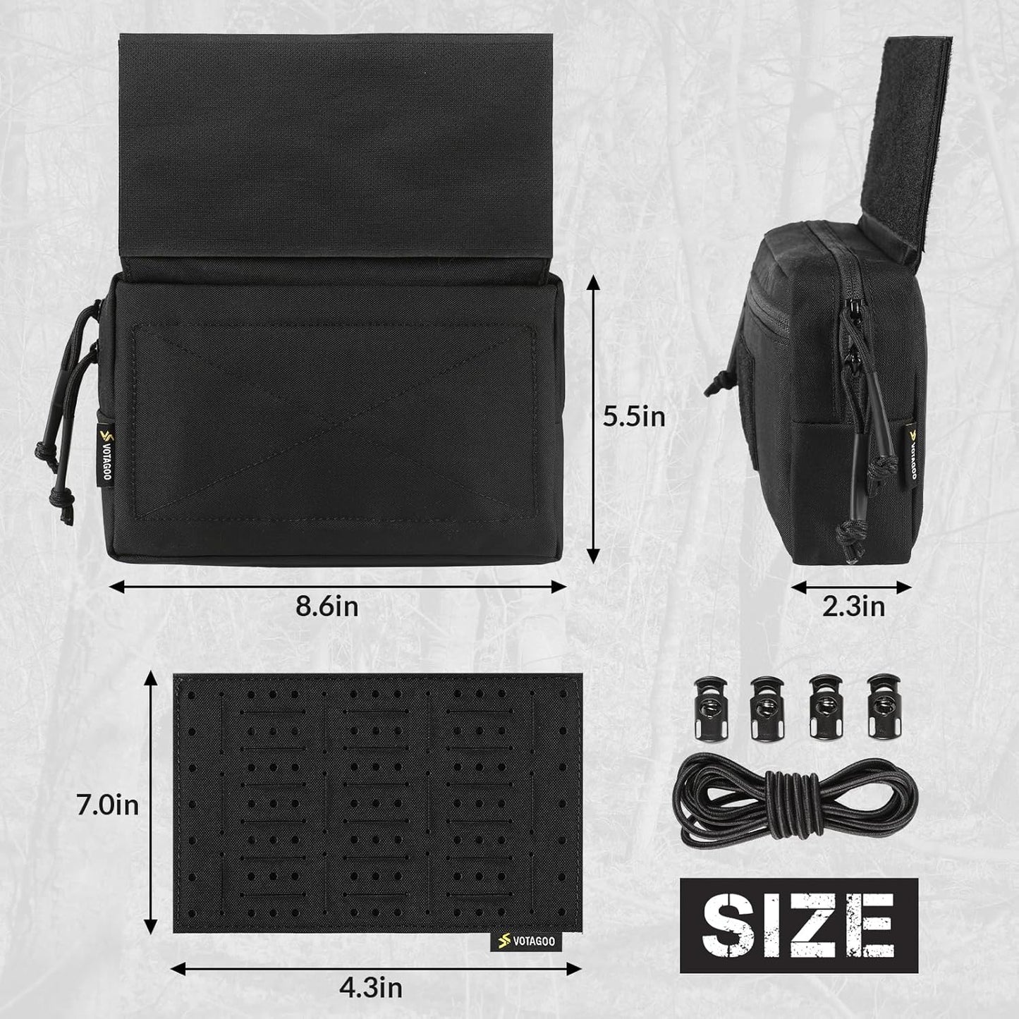 Tactical Admin Drop Pouch