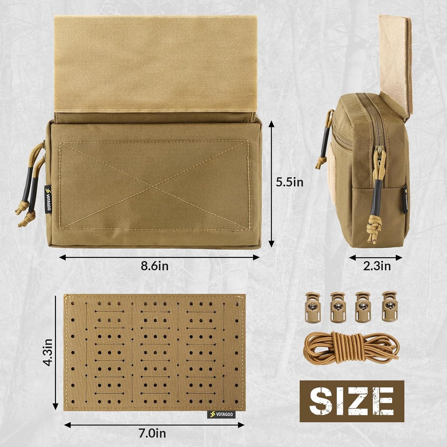 Tactical Admin Drop Pouch