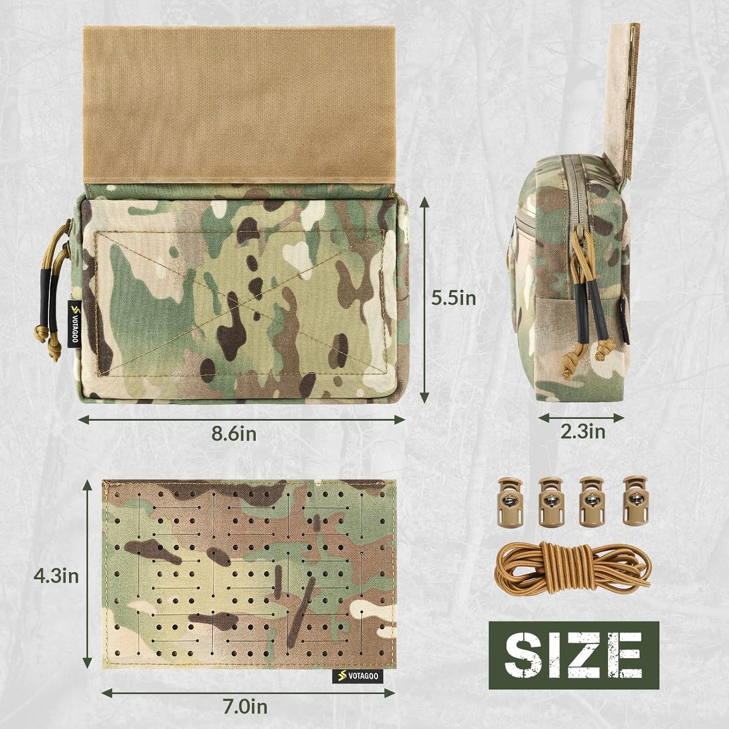 Tactical Admin Drop Pouch