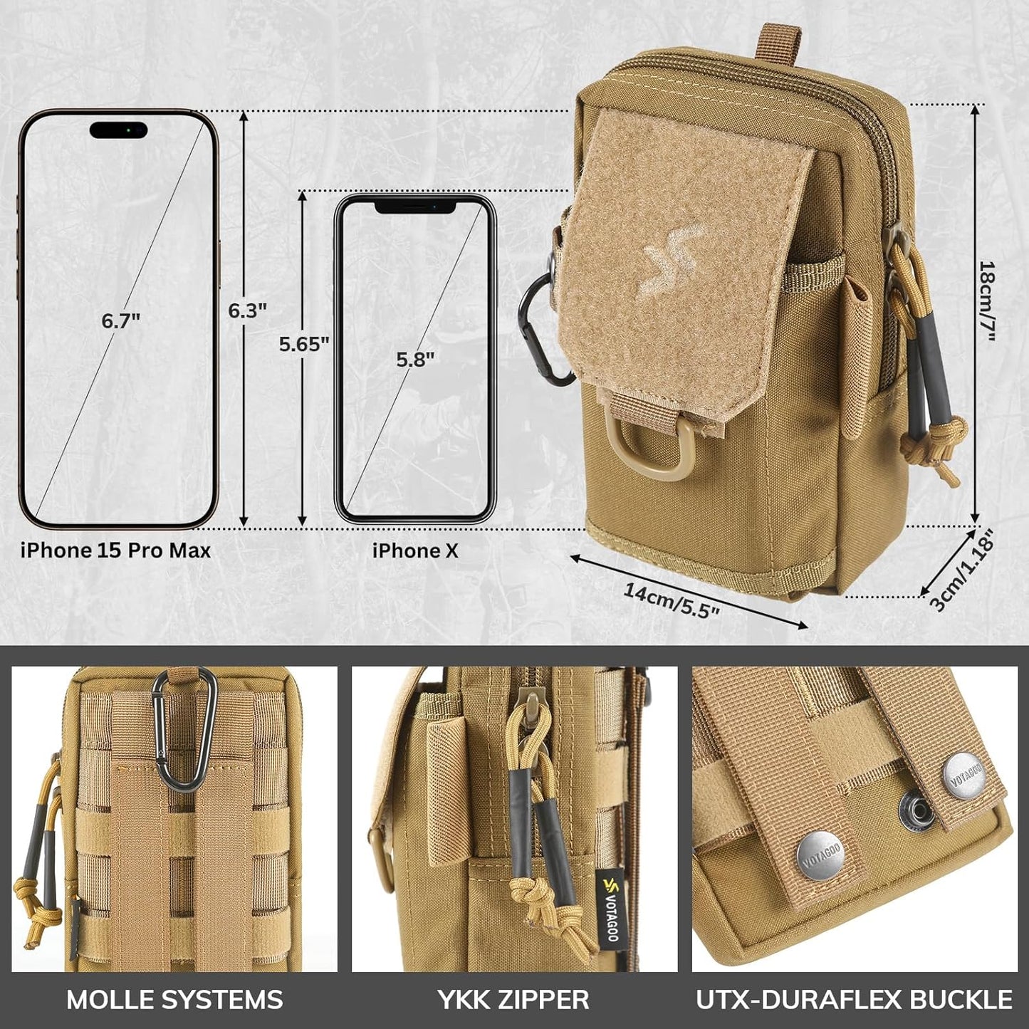 Tactical EDC Pouch
