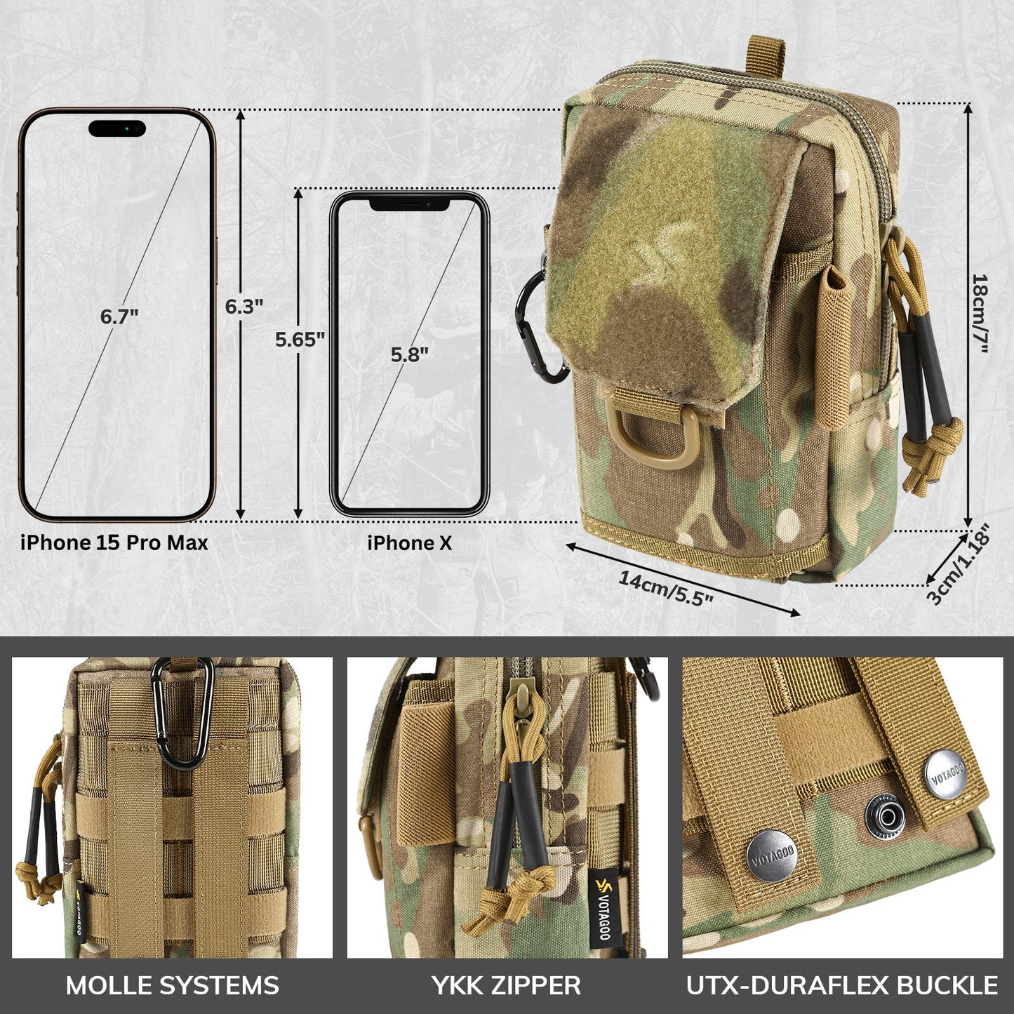 Tactical EDC Pouch