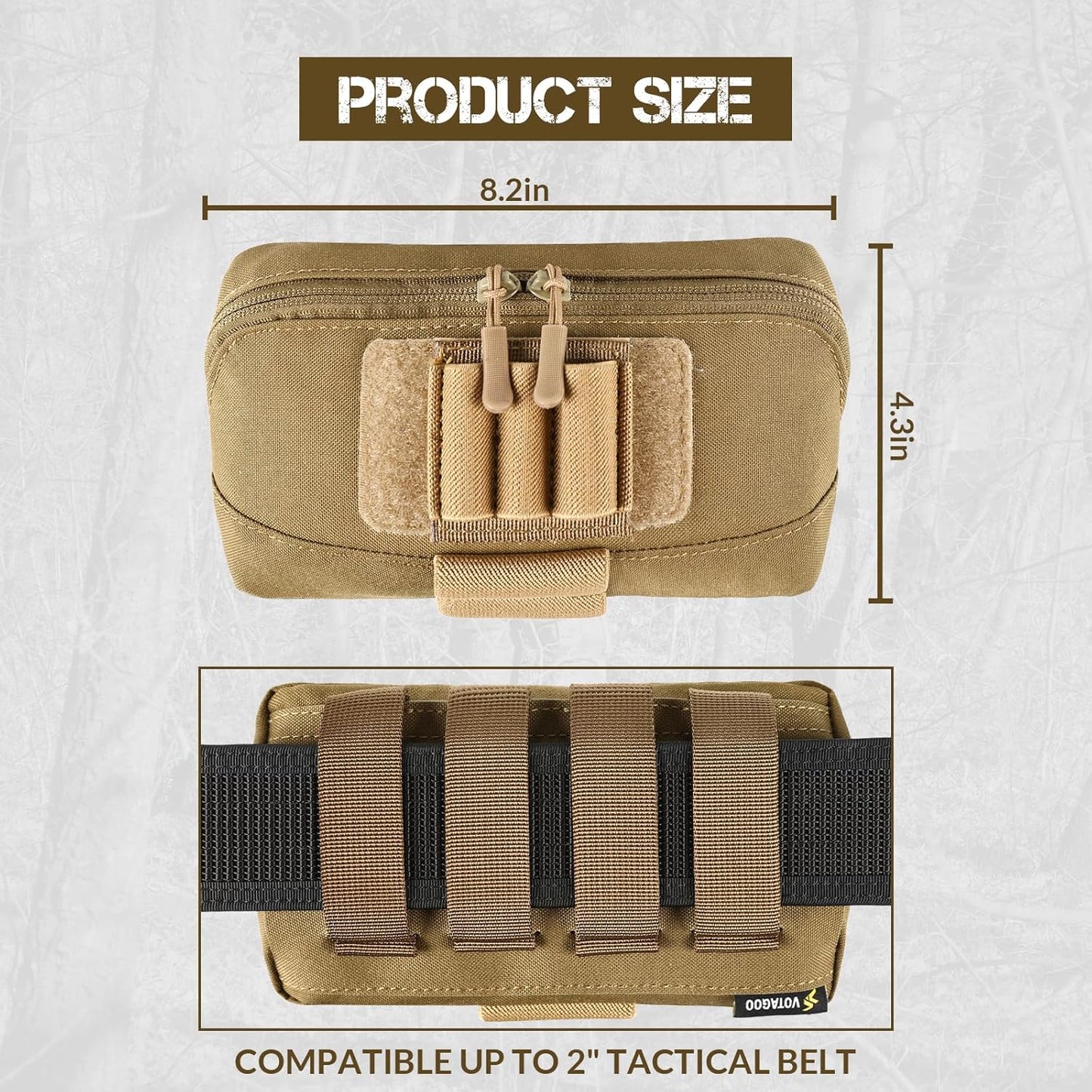 Tactical Molle Admin Pouch