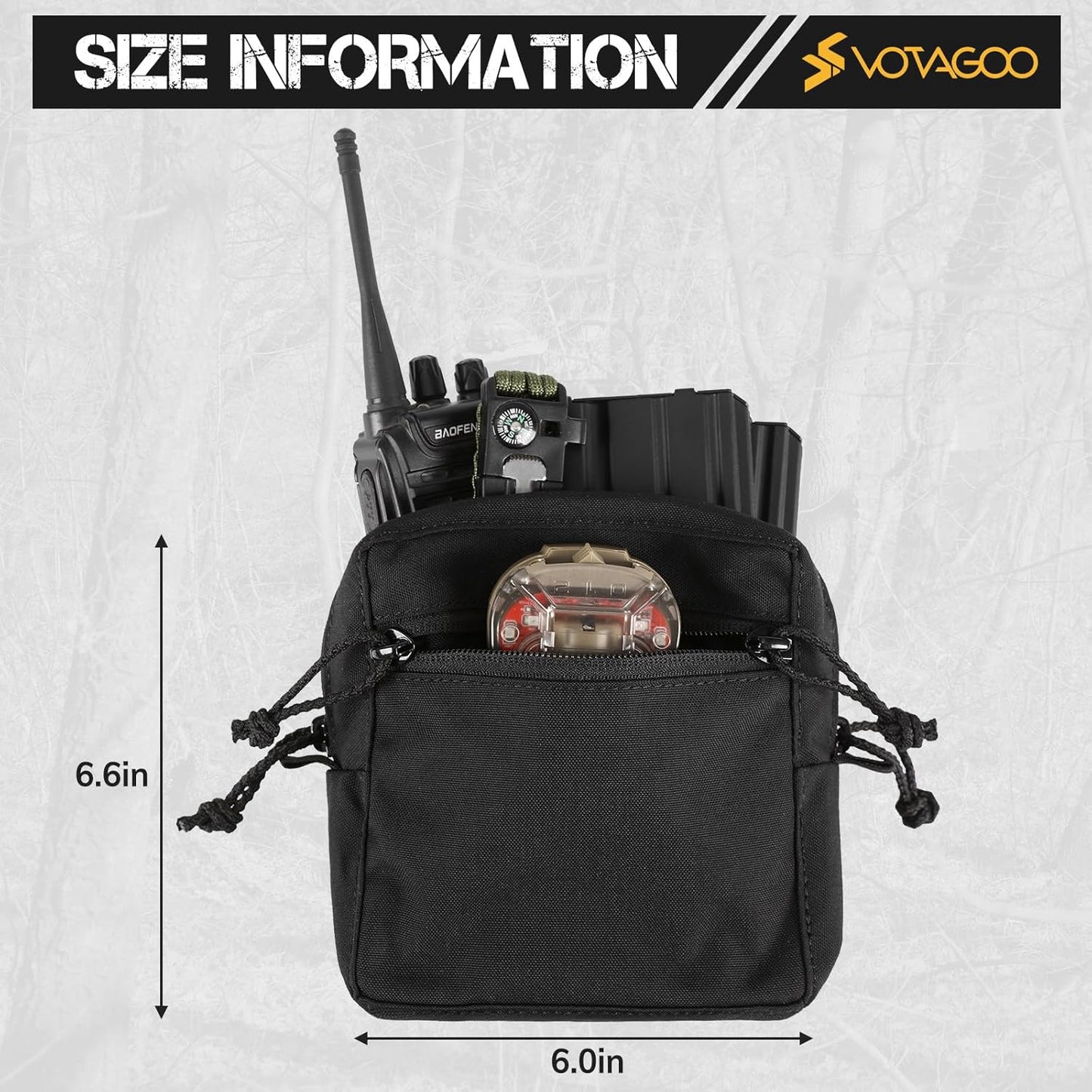 GP Pouch MOLLE General Purpose Admin Pouches