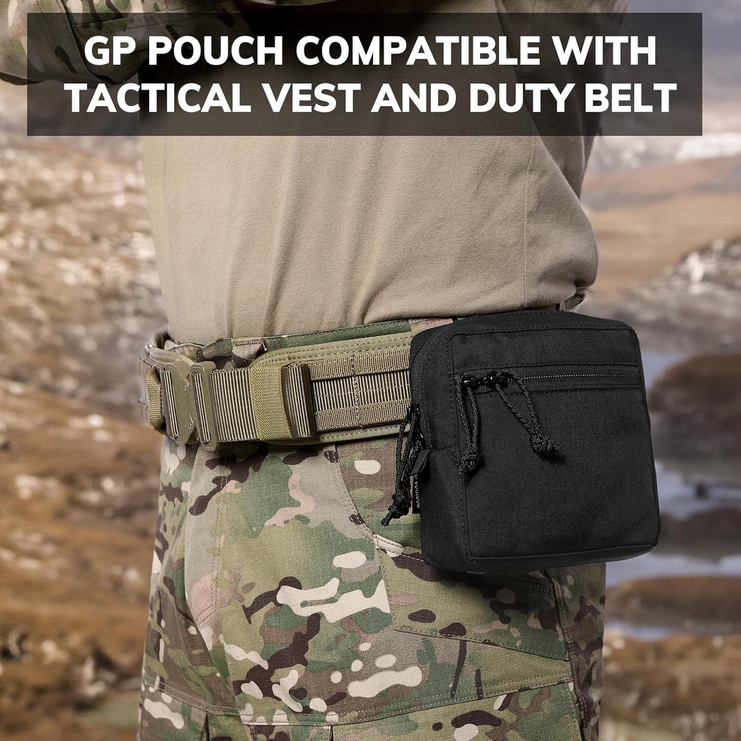 GP Pouch MOLLE General Purpose Admin Pouches