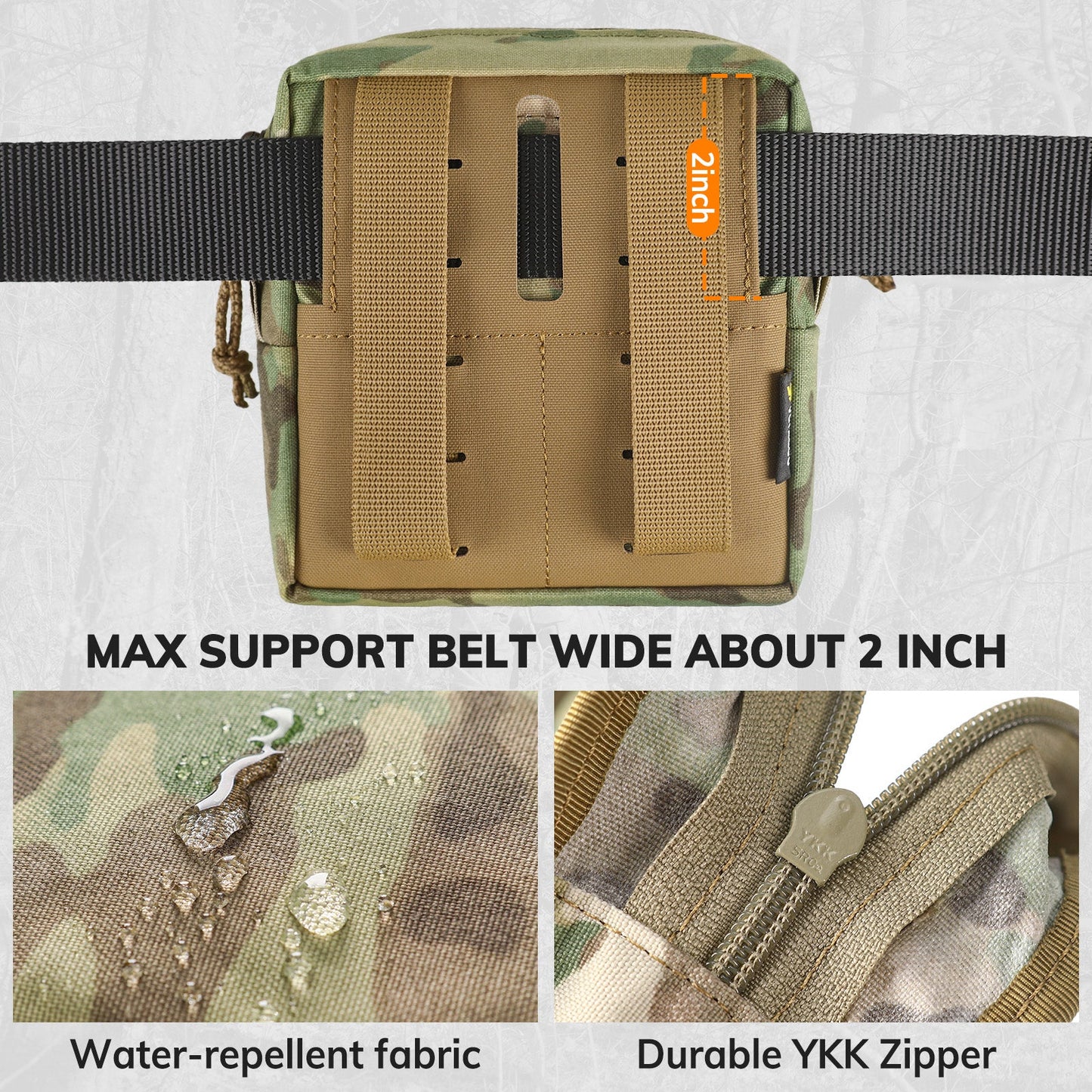 GP Pouch MOLLE General Purpose Admin Pouches