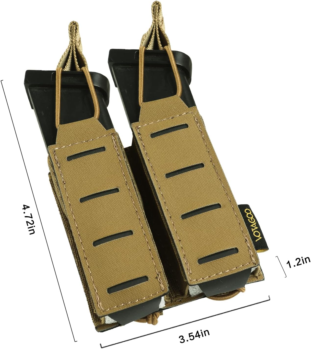 Tactical Pistol Mag Pouch