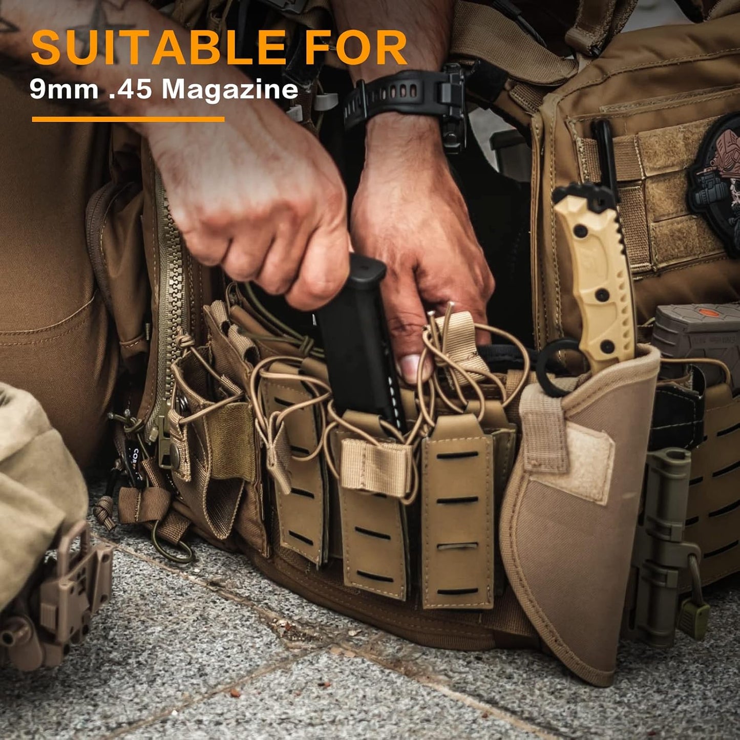 Tactical Pistol Mag Pouch