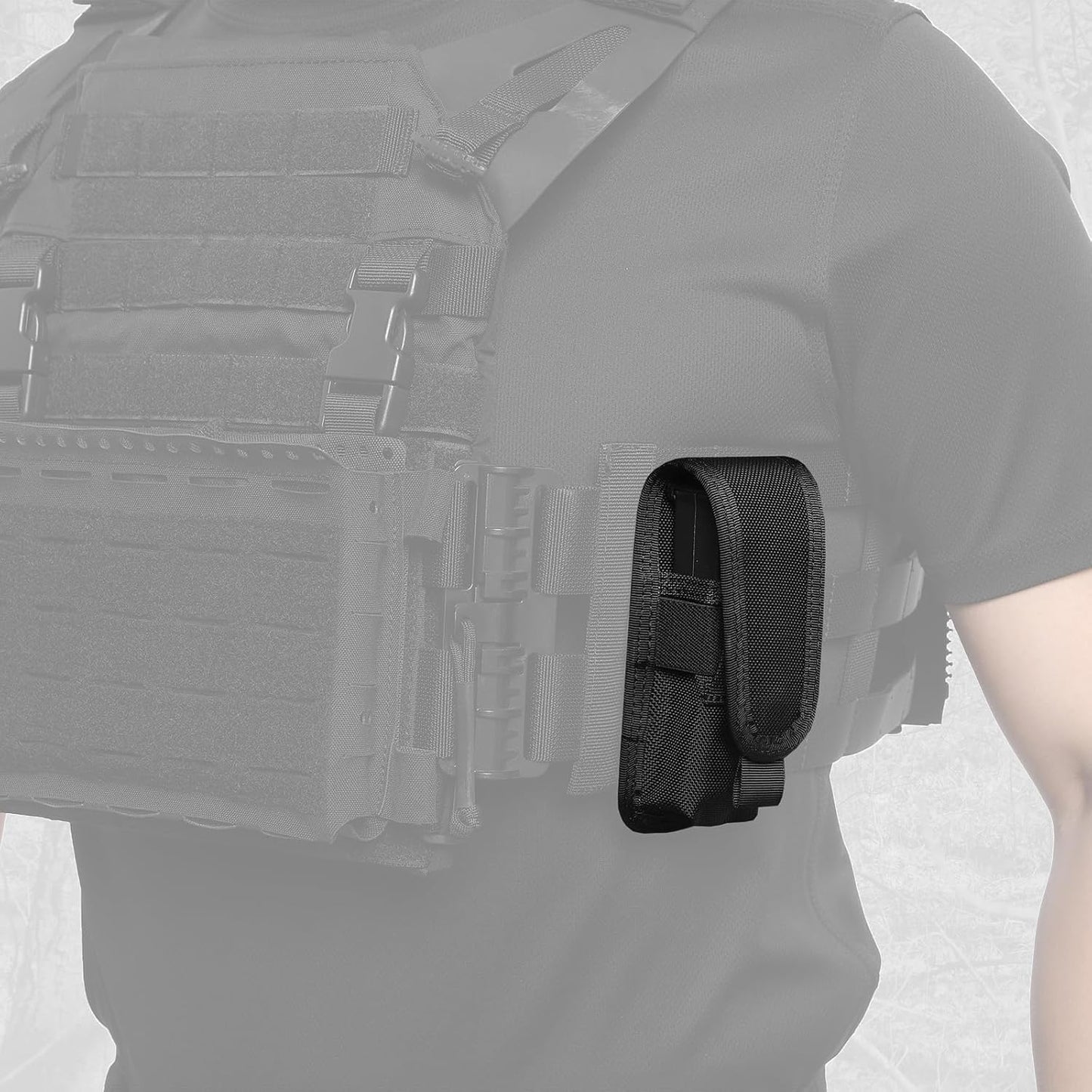 Single Double Nylon Mag Pouch