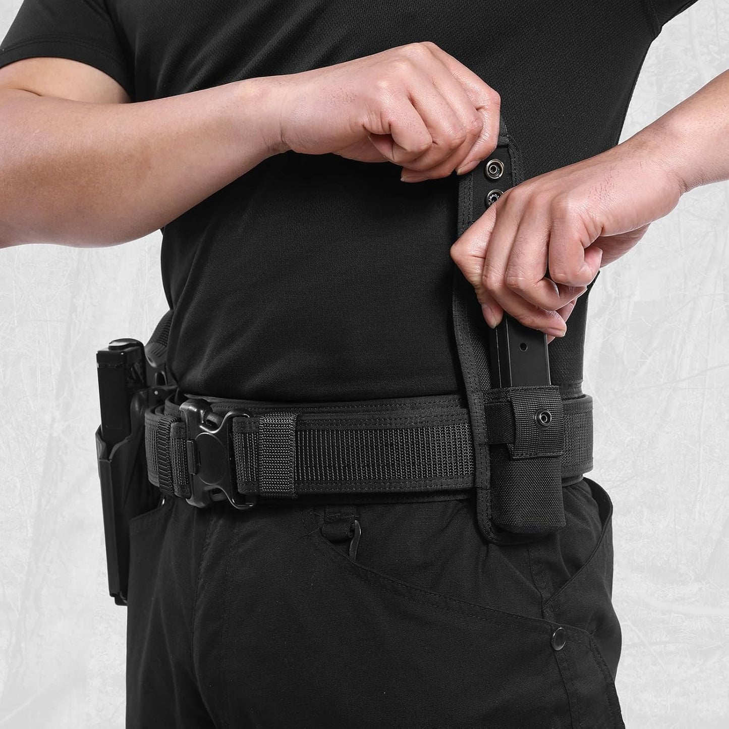 Single Double Nylon Mag Pouch