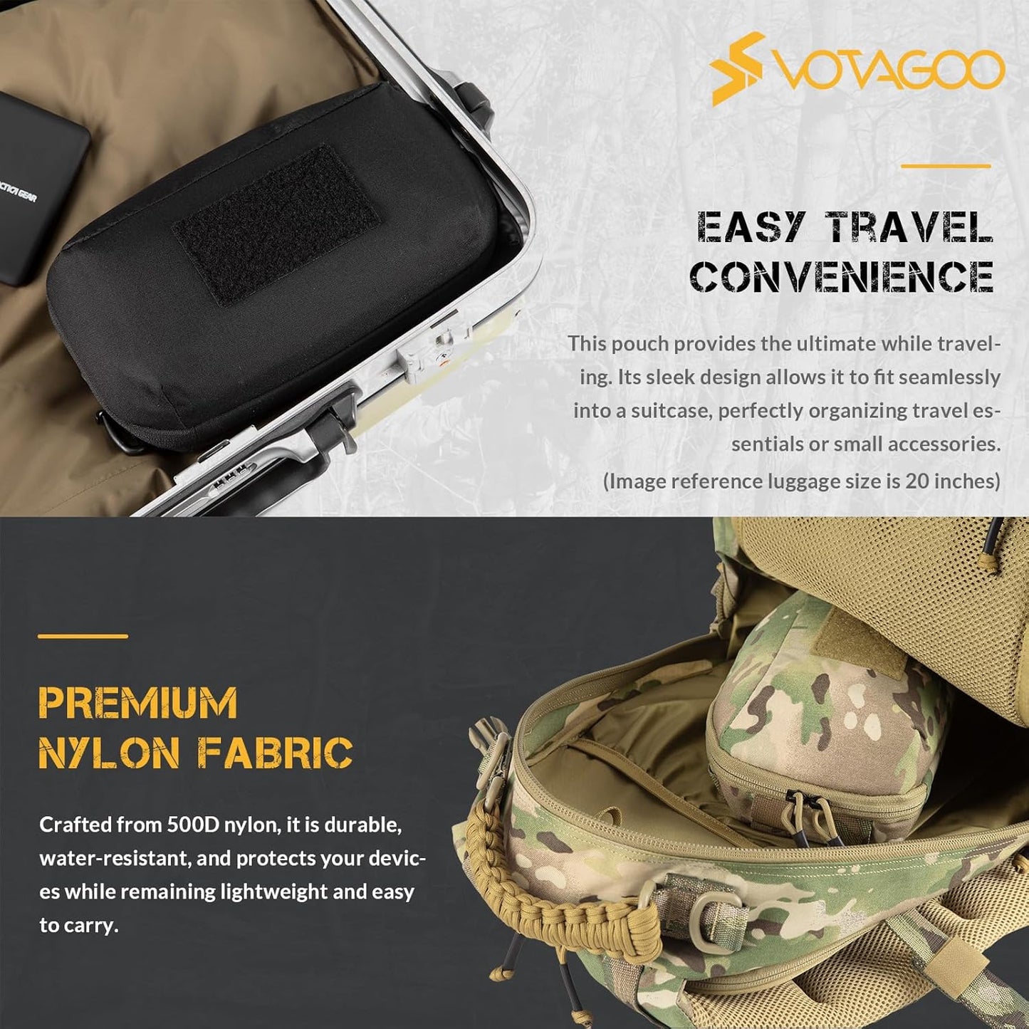 Electronic Organizer Accessory Tech Pouch for MacBook