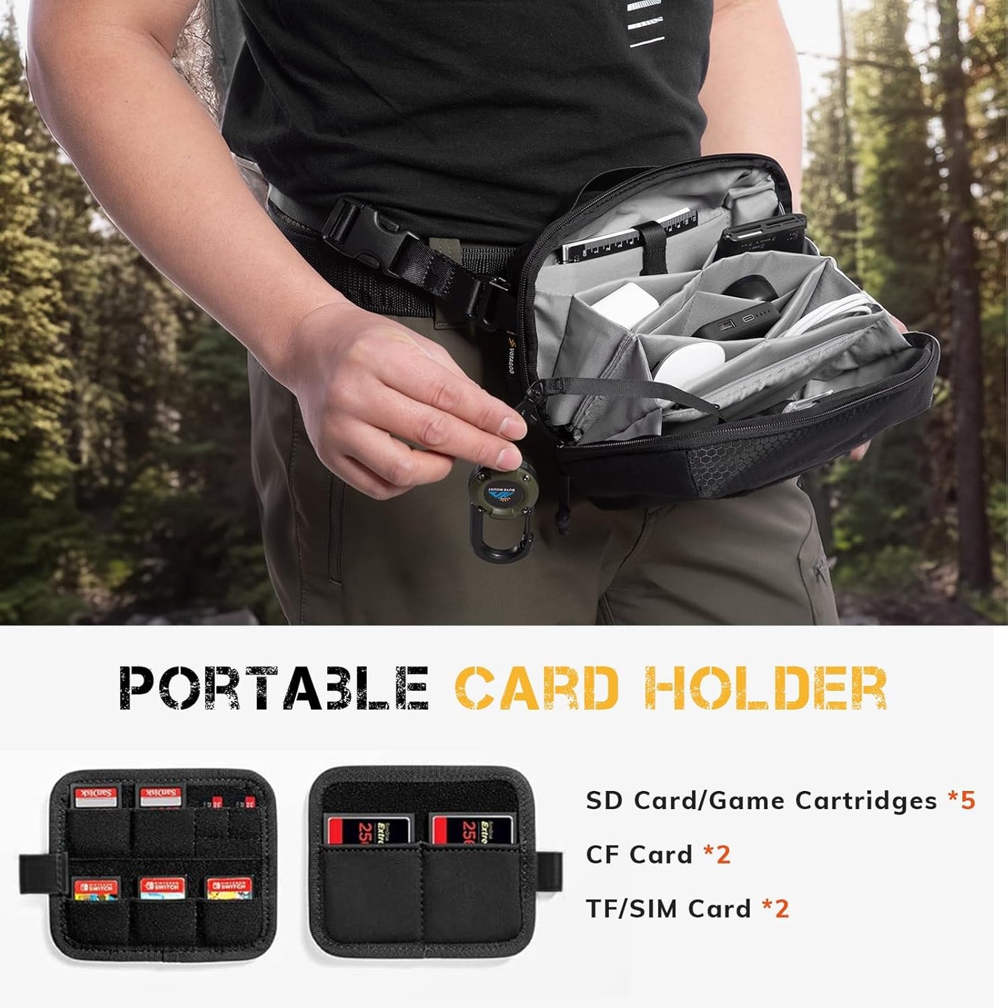 Electronic Organizer Accessory Tech Pouch for MacBook