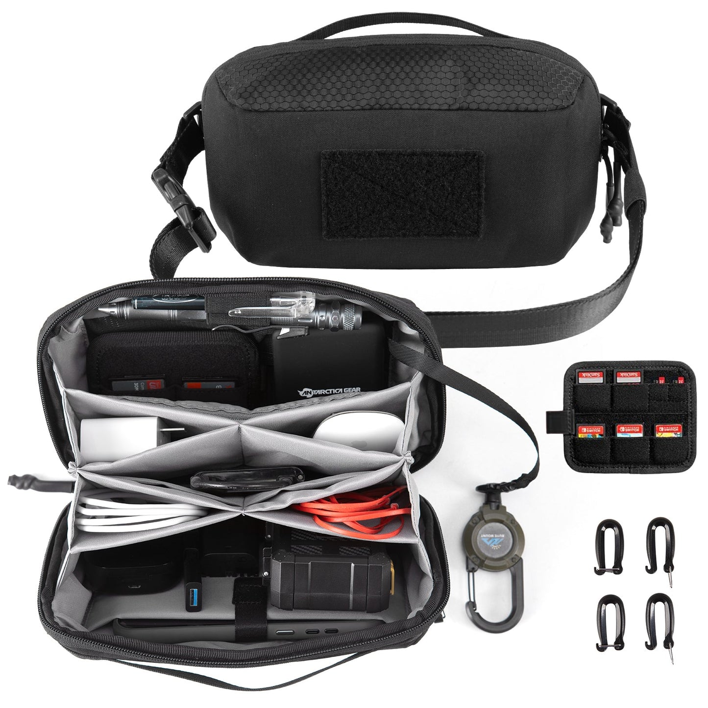 Electronic Organizer Accessory Tech Pouch for MacBook