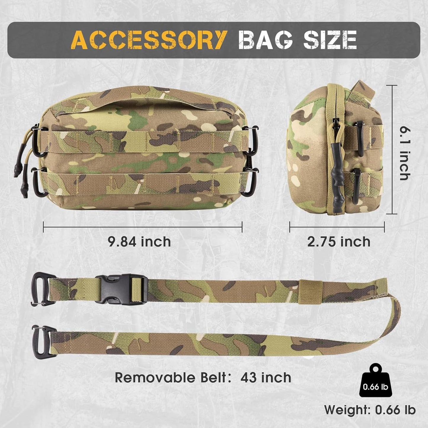 Electronic Organizer Accessory Tech Pouch for MacBook