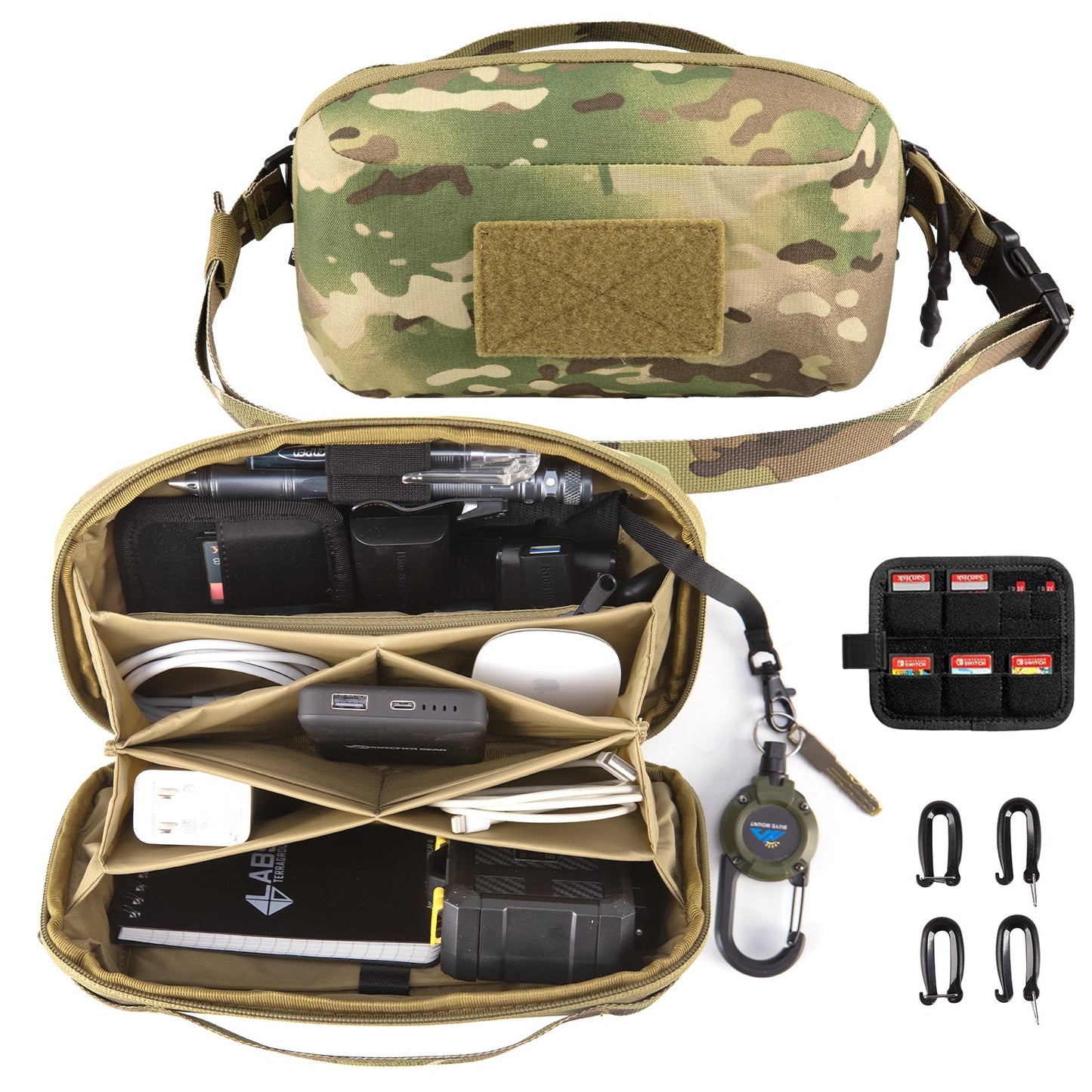 Electronic Organizer Accessory Tech Pouch for MacBook