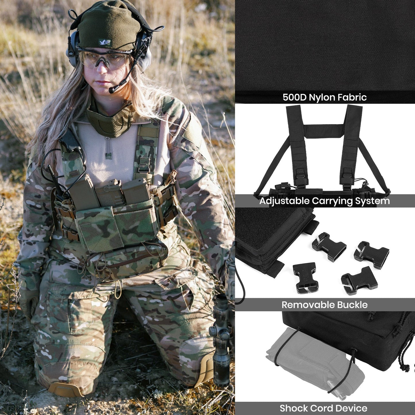 500D Nylon Chest Rig